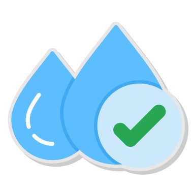 Çizgi film su seviyesi etiketi