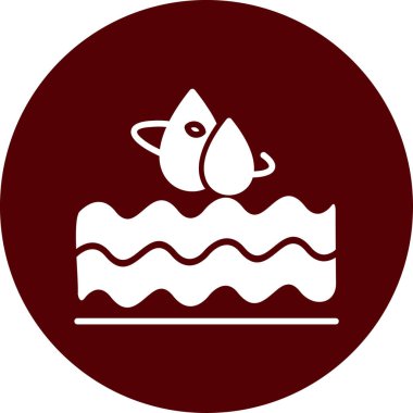 Gıda simgesinin vektör illüstrasyonu