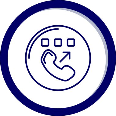 çağrı merkezi simgesi, vektör illüstrasyon tasarımı