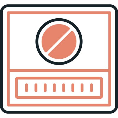 bilgisayar simgesi vektör illüstrasyonu