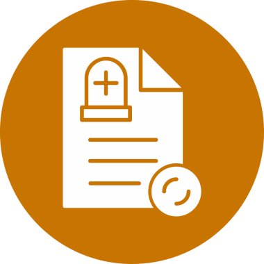 Dökümanlı bir panonun vektör simgesi