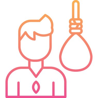 Tornavida tutan bir adamın vektör çizimi