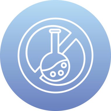 Kimyasal tüpün vektör çizimi