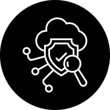 Modern simgenin vektör illüstrasyonu