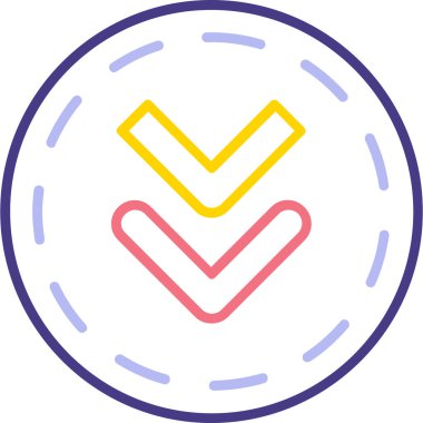 iş denetimi simgesi - taslak biçimi