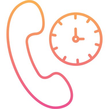 Çağrı. Web simgesi basit illüstrasyon