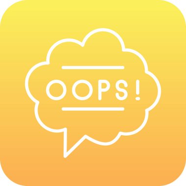 Ups 'u gösteren bir işaret. Hatanın, hatanın ya da yanlış hatanın kavramsal fotoğrafı.