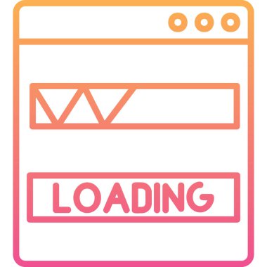 Web sitesine bar işareti yükleniyor