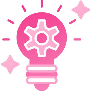 Ampul Simgesi, Vektör illüstrasyonu