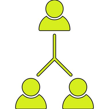 ağ simgesi, vektör illüstrasyonu