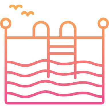 Alışveriş sepeti. Web simgesi basit illüstrasyon