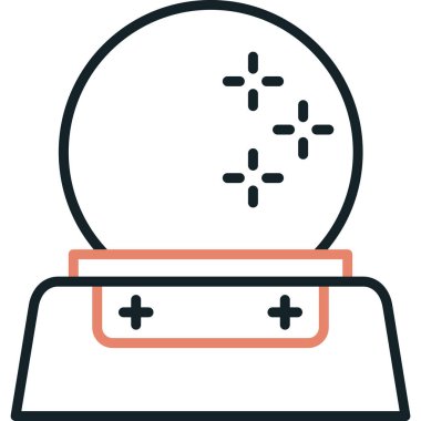 Termometre. Web simgesi basit illüstrasyon