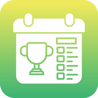 kupa ikonu vektör illüstrasyonu