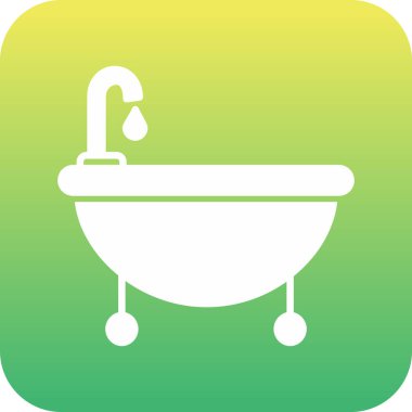 duş ikonu vektör illüstrasyonu