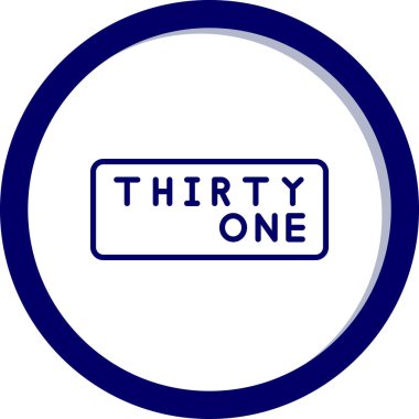 24 saat dairesel simge, bu tasarım