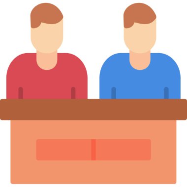 Masada oturan iki adam