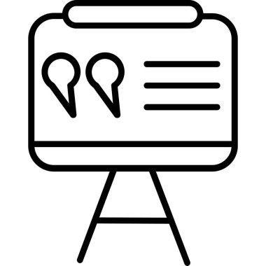 konum haritası simgesi ana hat biçiminde