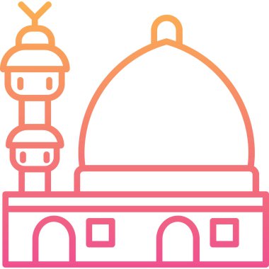 Cami camii Müslüman simgesi