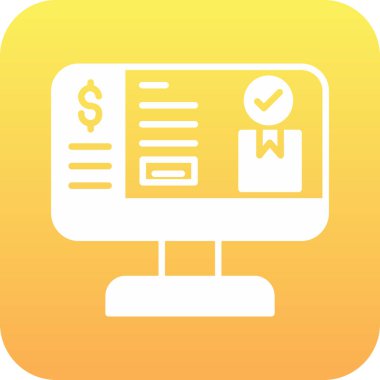 Belge simgesinin vektör illüstrasyonu