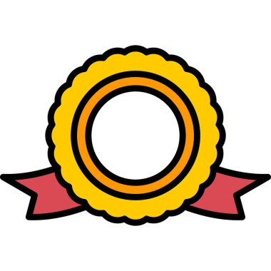 Çiçek. Web simgesi basit illüstrasyon