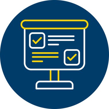 Web sayfasının vektör simgesi tasarımı