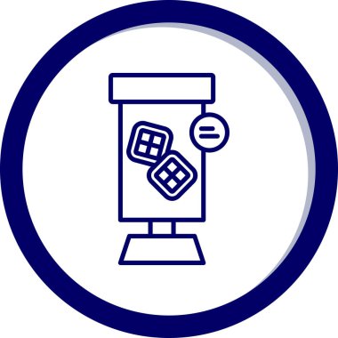 Gıda simgesinin vektör illüstrasyonu