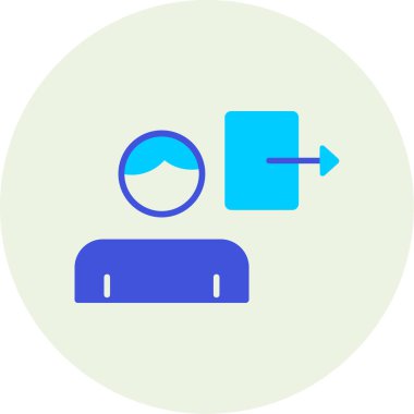 Yatağa. Web simgesi basit illüstrasyon