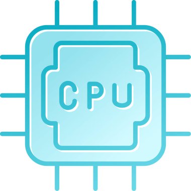 Cpu işlemci simgesi