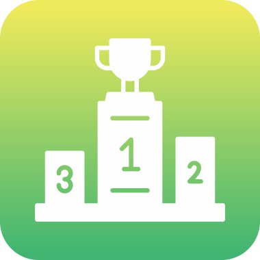 kupa simgesi, vektör illüstrasyon tasarımı