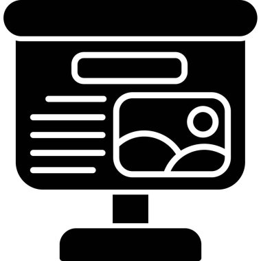 video kamera ikonu vektör illüstrasyonu