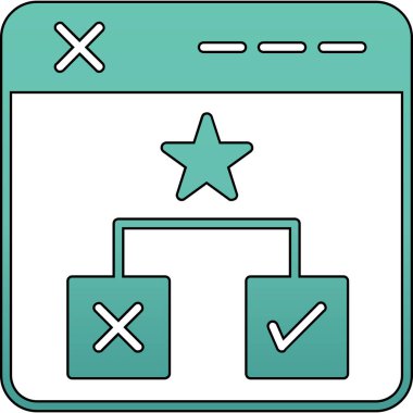 Geliştirme için ağ simgesi