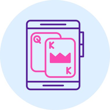 Telefon simgesi, basit illüstrasyon tasarımı