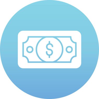 vektör para simgesi illüstrasyonu