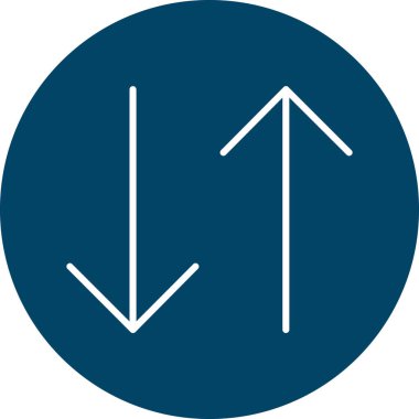 ok simgesi vektör illüstrasyonu