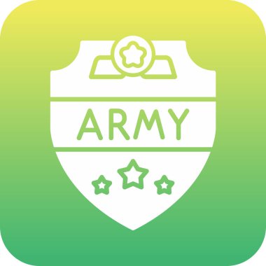 Rozet simgesi soyut bir grupta izole edildi