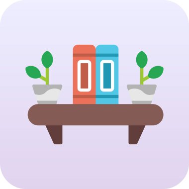 mobilya kutsal kişilerin resmi, vektör çizim