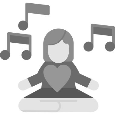 Müzik simgesi olan kadın