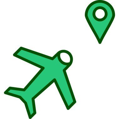 Harita işaretleyici grenli doku simgesi