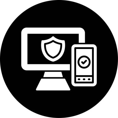 Modern simgenin vektör illüstrasyonu