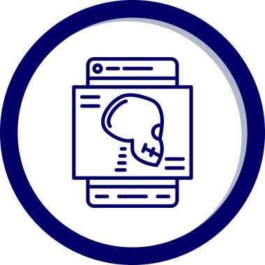 Web simgesi vektör illüstrasyonu