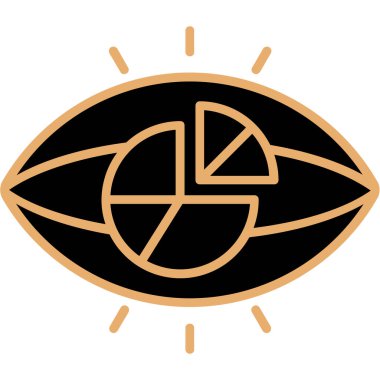 Göz sağlığı logosu vektör tasarım şablonu