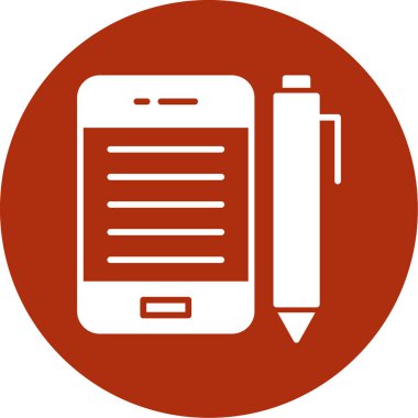 cep telefonu simgesi. vektör illüstrasyonu