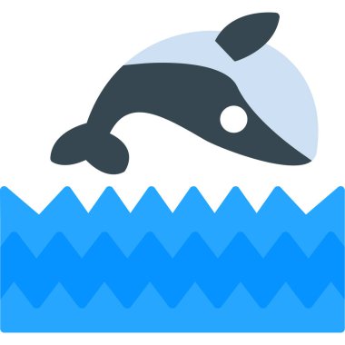 yunus simgesi vektör illüstrasyonu