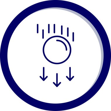 Ok. Web simgesi basit illüstrasyon