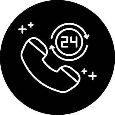 çağrı merkezi simgesi Vektör çizimi tasarımı