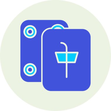 Alışveriş. Web simgesi basit illüstrasyon