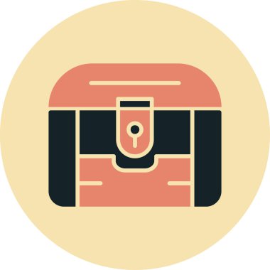 Bir çantanın vektör illüstrasyonu