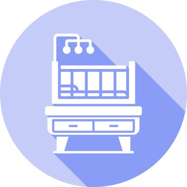 alışveriş simgesi vektör illüstrasyonu