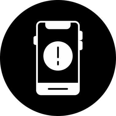 Vektör Mobil simge illüstrasyonu