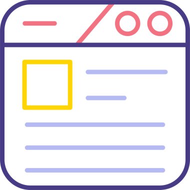 seo modern simgesinin vektör illüstrasyonu